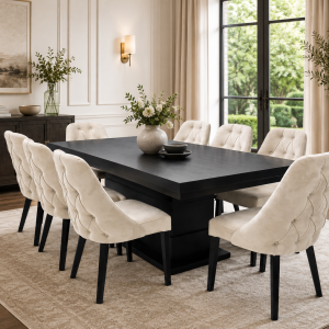 Set dining Tokyo cu 8 Scaune